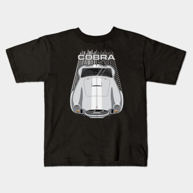 Shelby AC Cobra 427 - Silver Kids T-Shirt by V8social